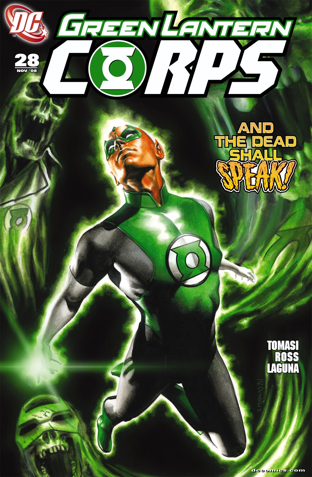 Green Lantern Corps #28 (DC, 2008 — Cover A) cover
